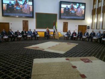 قنديل يلتقي الحكيم ... ويزور النجف الأشرف 