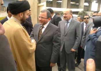 قنديل يلتقي الحكيم ... ويزور النجف الأشرف 