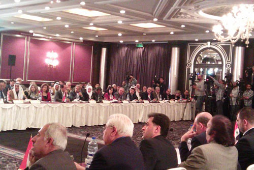 الحوار الوطني السوري في يومه الثاني