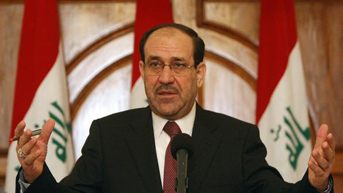 المالكي يحذر من أن حرباً طائفية على الأبواب