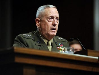 ماتيس: البحرين تقدّم مساندة رئيسية للولايات المتحدة من خلال استضافتها الأسطول الامريكي الخامس