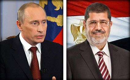 العلاقات الروسية - المصرية في لقاء بين بوتين ومرسي  