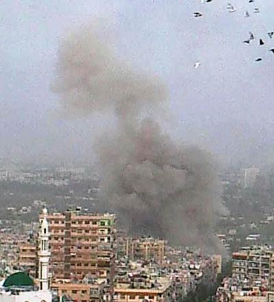 7 شهداء و 9 جرحى في انفجار سيارة مفخخة في منطقة ركن الدين بدمشق
