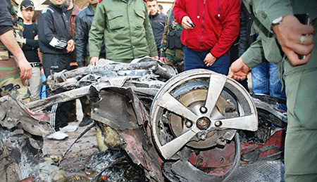 قتلى وجرحى  في انفجار سيارة مفخخة بحمص