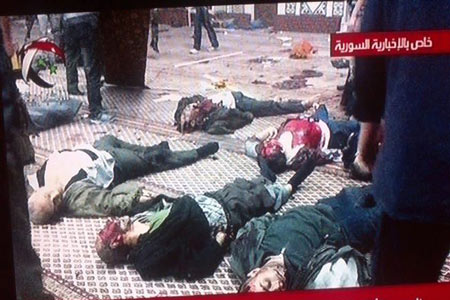 استشهاد العلامة البوطي واكثر من 42 مصلياً سورياً 