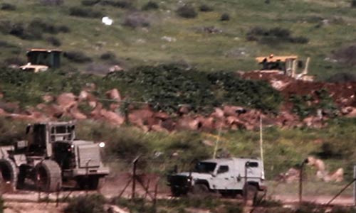 مناورة عسكرية سرية اسرائيلية بين مزارع شبعا والجولان المحتل