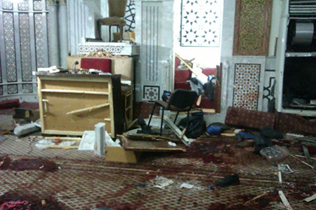 استشهاد العلامة البوطي واكثر من 42 مصلياً سورياً 