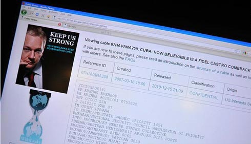 نشر تسجيل سري لمحاكمة مسرب وثائق &rsquo;ويكيليكس&rsquo;