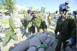 بعد سقوط صواريخ على إيلات.. مناورة للجبهة الداخلية تستمر خمسة أيام