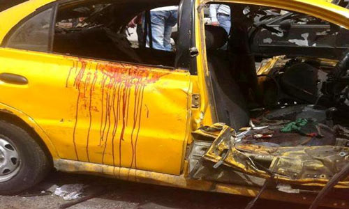 شهداء وجرحى بانفجار سيارة مفخخة وسط دمشق