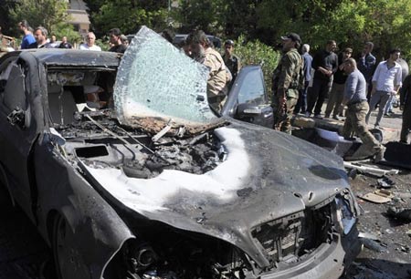 نجاة رئيس الوزراء السوري من محاولة اغتيال بدمشق