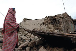 زلزال أفغانستان زلزال بقوة 5.7 درجات يضرب افغانستان