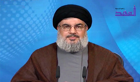 الامين العام لحزب الله السيد حسن نصرالله السيد نصر الله: من يتوهم ان المقاومة ضعيفة فهو خاطىء