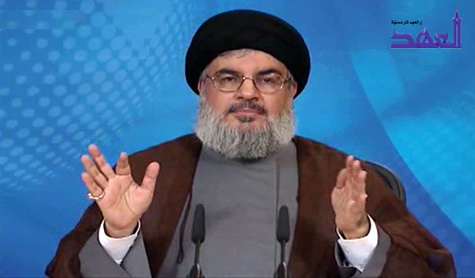 الامين العام لحزب الله السيد حسن نصر الله السيد نصر الله: من يتوهم ان المقاومة ضعيفة فهو خاطىء