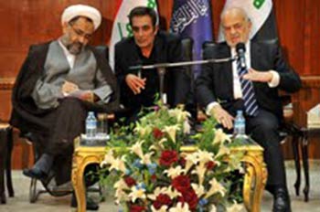 وزير الامن الايراني يلتفي الجعفري وزير الأمن الايراني يلتقي كبار المسؤولين العراقيين