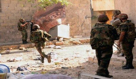 اشتباكات عنيفة في بلدة كمام في ريف القصير .... ومنع تسلل مسلحين من حالات