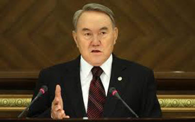 صالحي يجتمع برئيس كازاخستان ووزير خارجيتها