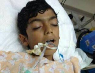 فتى بحريني يدخل الغيبوبة بسبب دخان القنابل الغازية