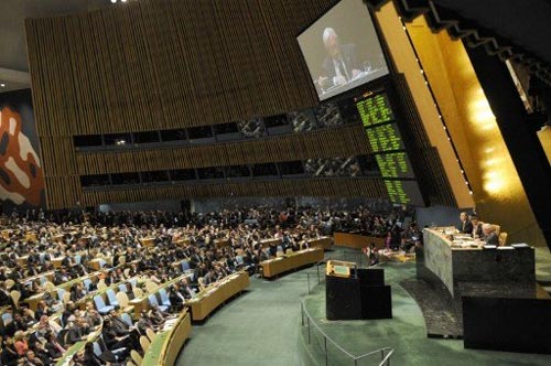 الجمعية العامة للأمم المتحدة تصوت على معاهدة تجارة الأسلحة