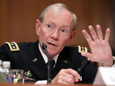 رئيس الاركان الاميركي الجنرال مارتن ديمبسي رئيس هيئة الاركان الاميركية يزور الصين الشهر الجاري