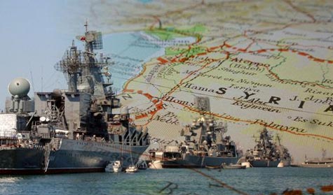 سفن إنزال روسية ستدخل إلى ميناء طرطوس في ايار المقبل