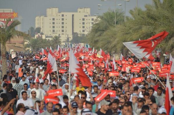 المعارضة البحرينية تكثف التظاهر خلال سباق &rsquo;الفورمولا&rsquo;