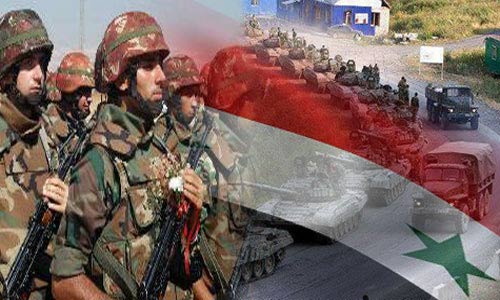 تدمير تجمعات للمسلحين في أرياف دمشق وحمص وإدلب وحلب وإيقاع خسائر كبيرة في صفوفهم