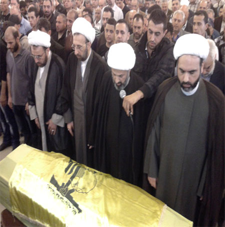 تشييع الشهيد علي حسن قطايا في الرويسات