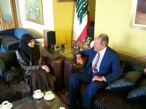  الرئيس لحود : سوريا ستنتصر بقيادة الرئيس الأسد 