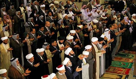 صلاة موحّدة لنبذ الفتنة الطائفية في بغداد 