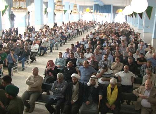 تشييع الشهيد مظلوم ومجلس عزاء عن روح الشهيد عقيل