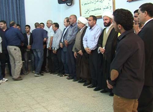 تشييع الشهيد مظلوم ومجلس عزاء عن روح الشهيد عقيل