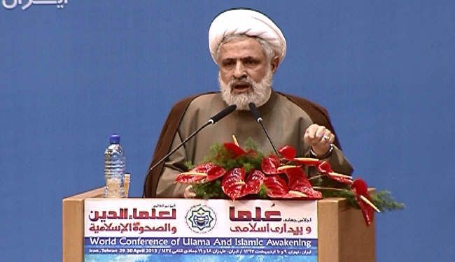 الشيخ نعيم قاسم: ندعو إلى الحوار وحكومة الوحدة الوطنية 