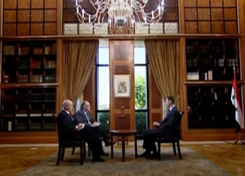 الاسد: الاتهمات باستخدام الكيميائي هدفها التمهيد لحرب