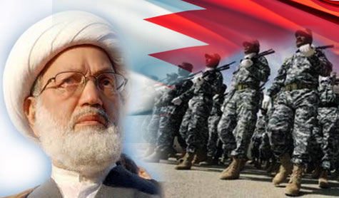 جنود بحرينيون يقتحمون منزل الشيخ قاسم