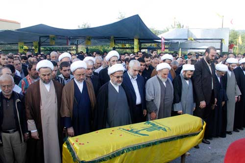 حزب الله شيّع كوكبة من الشهداء