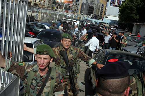 صاروخان تخريبيان على أطراف الضاحية الجنوبية 