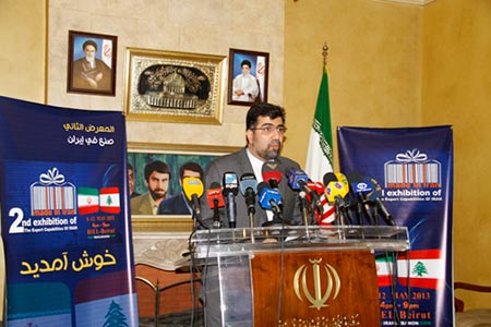 السفير الايراني يعلن عن تنظيم معرض &rsquo;صنع في ايران&rsquo;