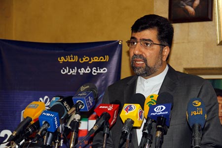 السفير الايراني يعلن عن تنظيم معرض &rsquo;صنع في ايران&rsquo;