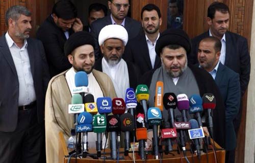 الحكيم يلتقي الصدر في النجف الأشرف