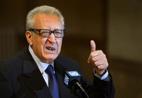 الابراهيمي يوافق على البقاء في منصبه مبعوثا أممياً وعربياً الى سورية 