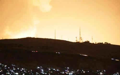 جمرايا مجدداً هدف للطائرات الحربية &rsquo;الإسرائيلية&rsquo;