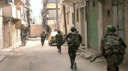 الجيش السوري يطهّر منطقة بانياس من المسلحين