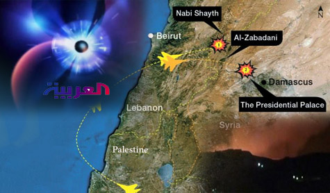كيف تزامن هجوم الميليشيات المسلحة على مواقع الجيش السوري مع الغارة الاسرائيلية؟! 