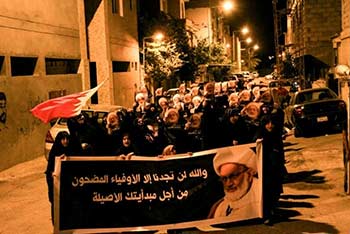 احتجاجات متواصلة تنديداً باقتحام منزل الشيخ قاسم