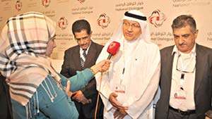 كاظم: الحكومة البحرينية تحاول إيهام العالم بجدية الحوار 