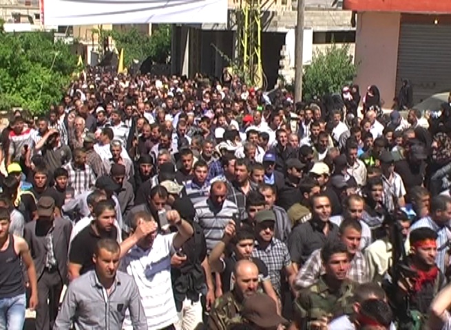 تشييع كوكبة من شهداء حزب الله في الجنوب والبقاع
