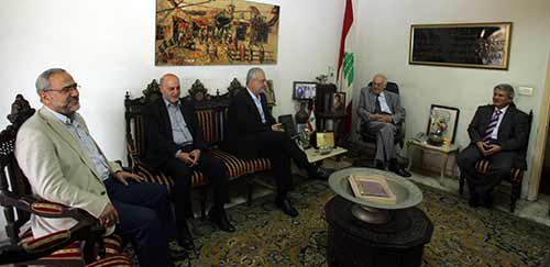 رعد زار الحص مهنئاً بعيد التحرير
