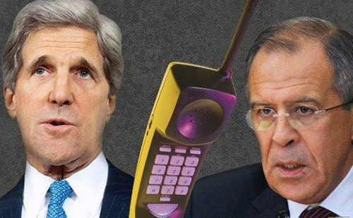 لافروف يلتقي كيري الاثنين في باريس