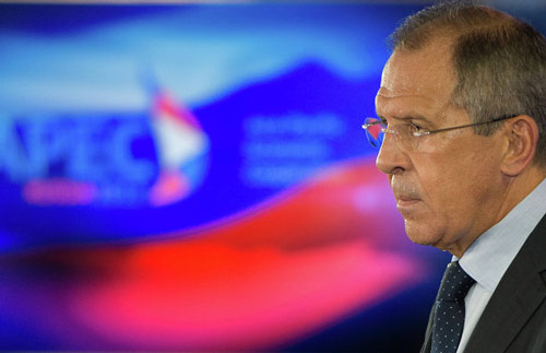 لافروف التقى نائب وزير الخارجية السوري